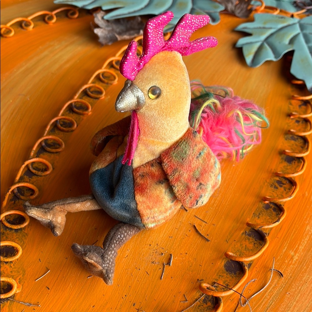 Ty Zodiac Rooster Beanie Babies